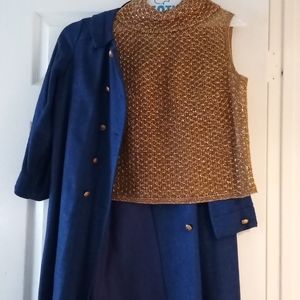 small Vintage gold top.